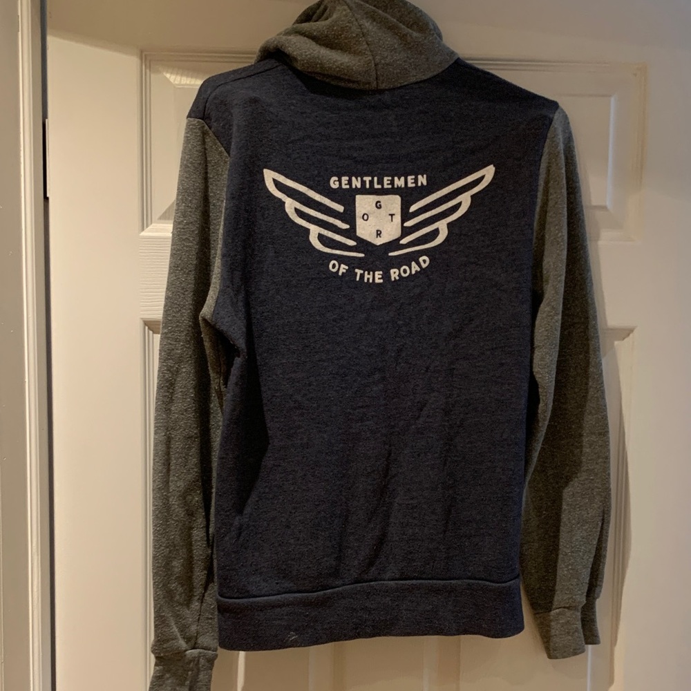 Official Mumford and Sons “gentlemen of the road” full zip hoodie